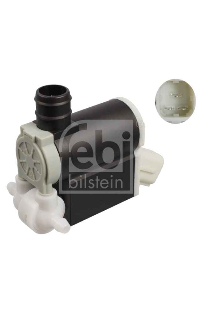 Pompa acqua lavaggio, Pulizia cristalli FEBI BILSTEIN 101-107382