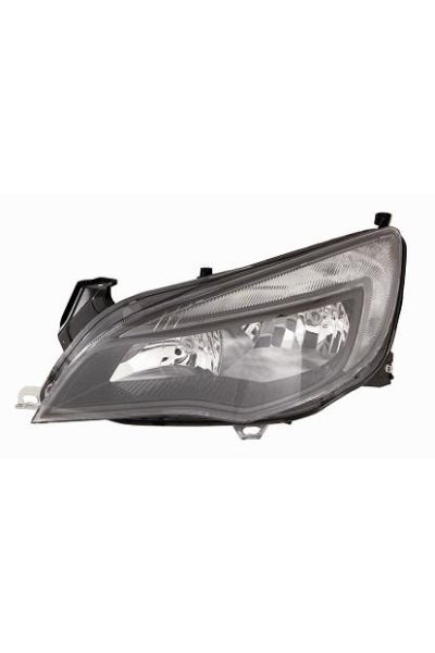 proiettore h7-h7 con motore elettrico e luce diurna a led lato destro (passeggero) astra j 2010 -2015 depo 1023-10512