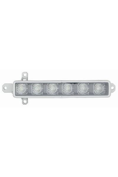 fanale anteriore con luce diurna a led fondo scuro depo 1023-49046