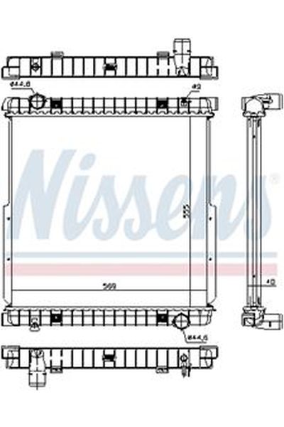 Molla autotelaio NISSENS 123-63333