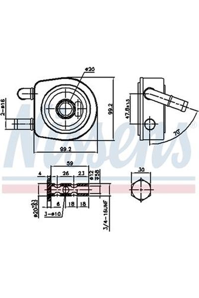 Radiatore olio, Cambio automatico NISSENS 123-91102