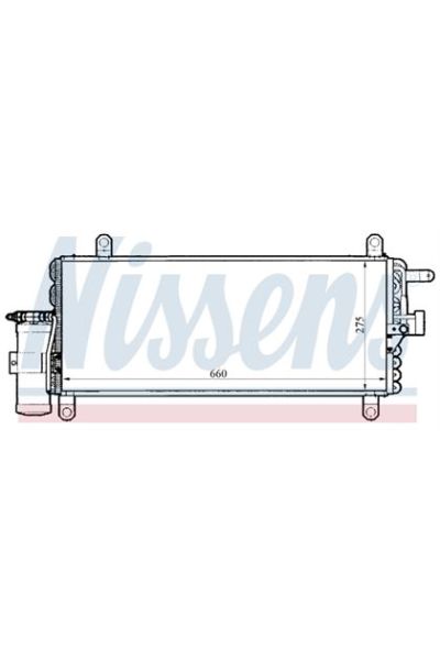 Condensatore, Climatizzatore NISSENS 123-94280