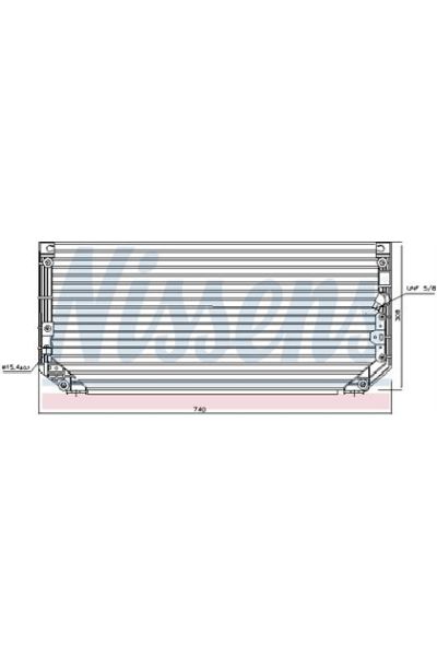 Condensatore, Climatizzatore NISSENS 123-94515