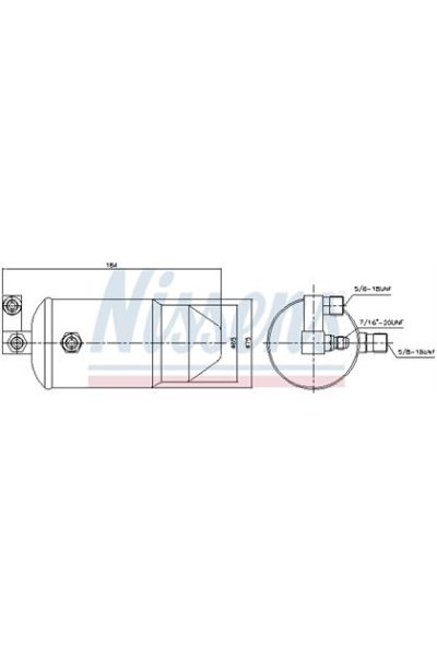 Essiccatore, Climatizzatore NISSENS 123-95010