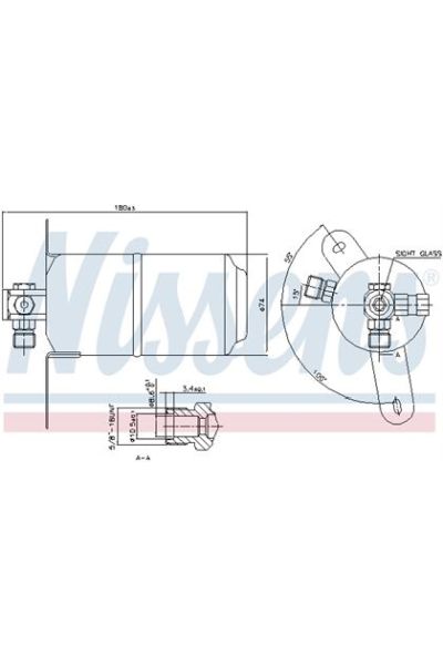 Essiccatore, Climatizzatore NISSENS 123-95025