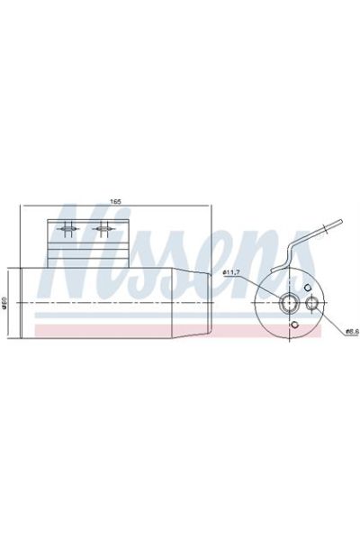 Essiccatore, Climatizzatore NISSENS 123-95124