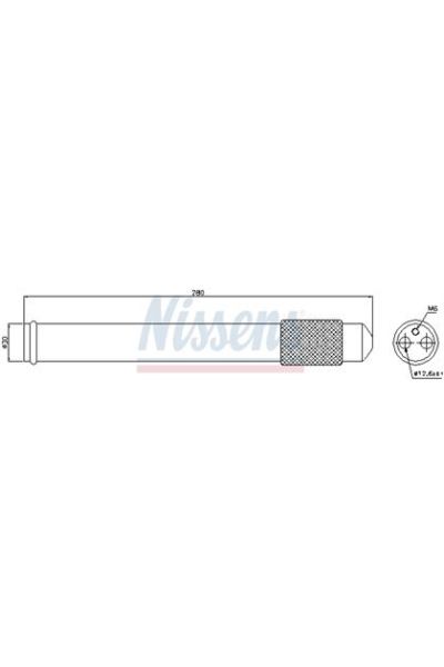 Essiccatore, Climatizzatore NISSENS 123-95360