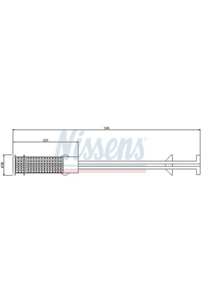 Essiccatore, Climatizzatore NISSENS 123-95407