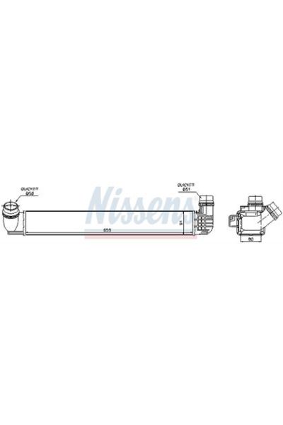 Intercooler NISSENS 123-96545