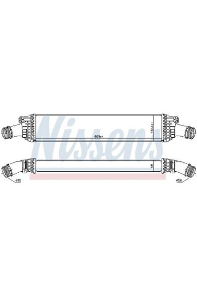 Intercooler NISSENS 123-96567