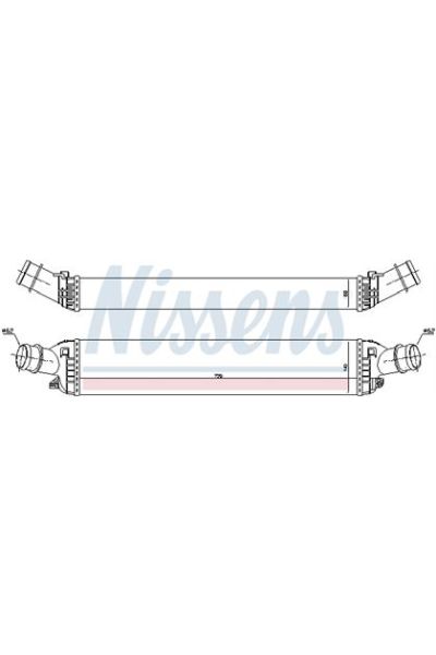 Intercooler NISSENS 123-96618