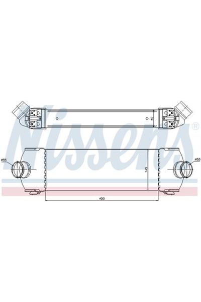 Intercooler NISSENS 123-96641