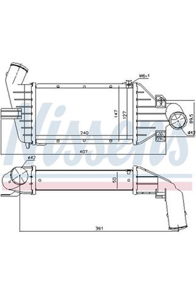 Intercooler NISSENS 123-96863