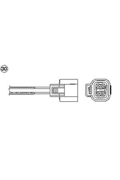 Kit di zerbini ngk 15-0458