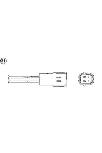 Sonda lambda ngk 15-91202