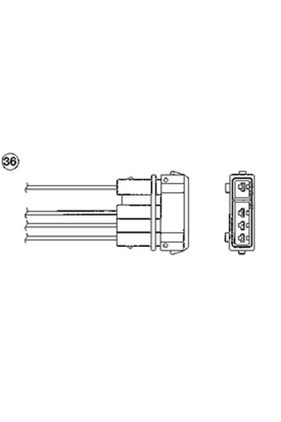 Sonda lambda ngk 15-0283