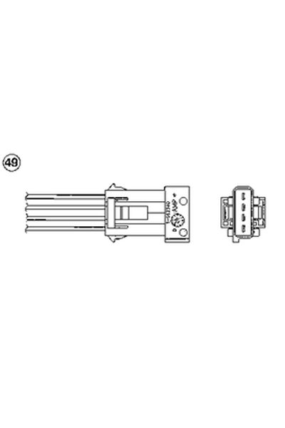 Sonda lambda ngk 15-0298