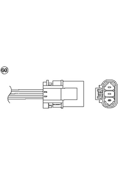 Sonda lambda ngk 15-1907