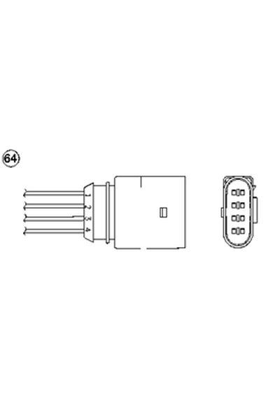 Kit di zerbini ngk 15-0435