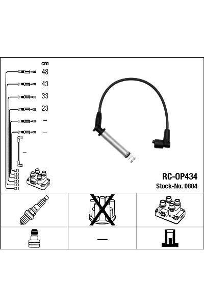 Kit di zerbini ngk 15-0804