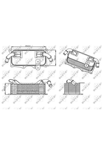 Radiatore olio, Olio motore NRF 31290