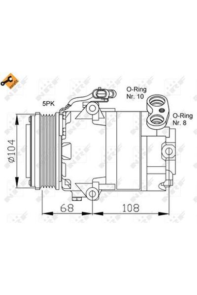 Compressore, Climatizzatore NRF 32080