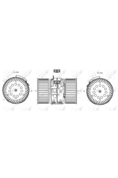 Ventilatore abitacolo NRF 34161