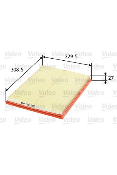 Filtro aria valeo 21-585088