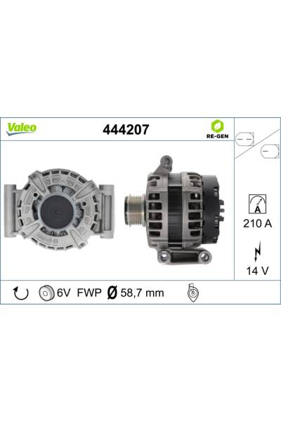 Alternatore valeo 21-444207