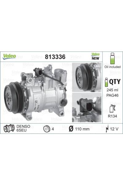 Compressore, Climatizzatore valeo 21-813336