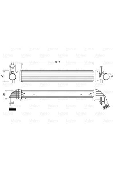 Intercooler valeo 21-818338