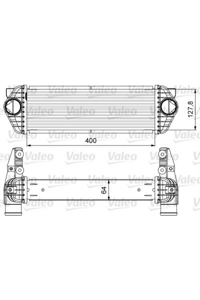 Intercooler valeo 21-818607