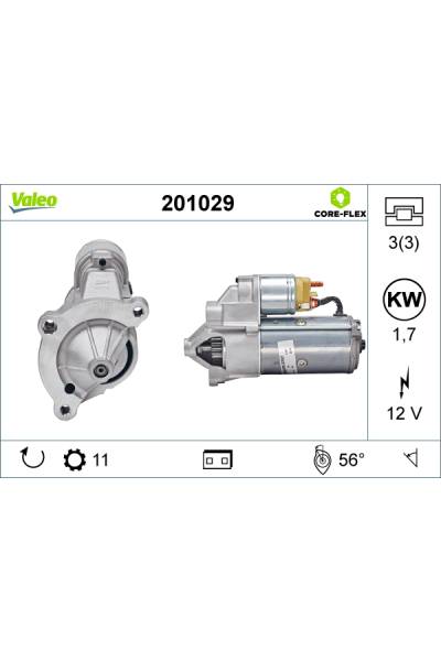 Motorino d'avviamento valeo 21-201029