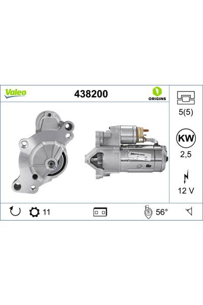 Motorino d'avviamento valeo 21-438200