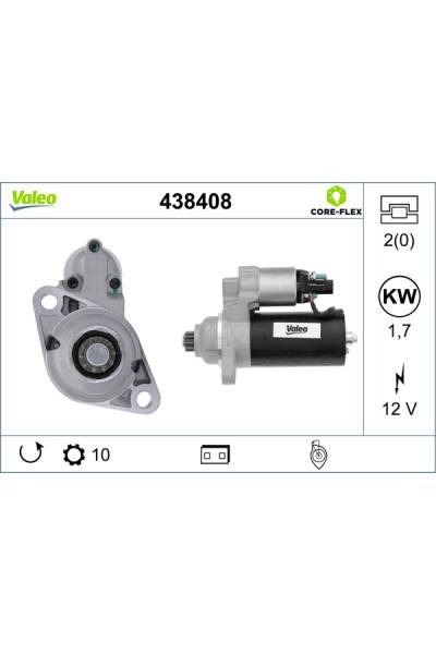 Motorino d'avviamento valeo 21-438408