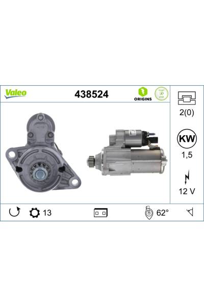 Motorino d'avviamento valeo 21-438524