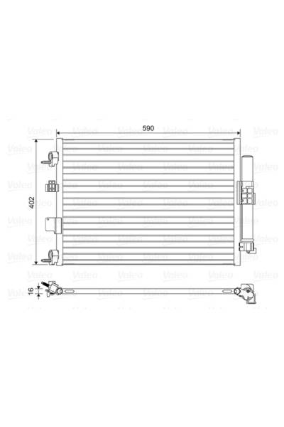 Condensatore, Climatizzatore valeo 21-814161