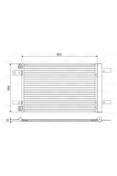 Condensatore, Climatizzatore valeo 21-822550