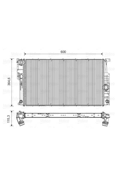 Radiatore, Raffreddamento motore valeo 21-735455