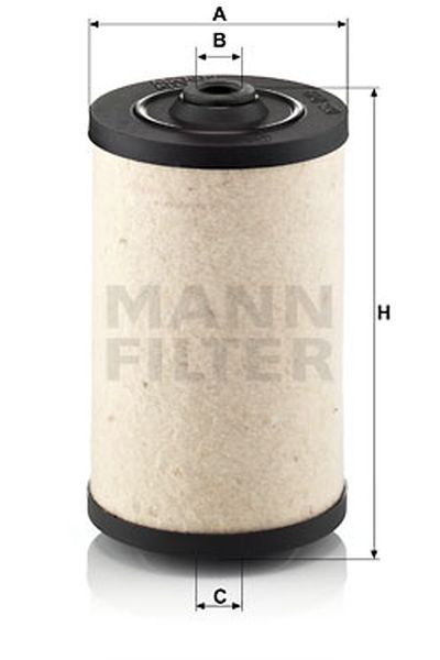 Filtro carburante mann-filter 4-BFU 900 x