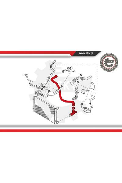 Flessibile radiatore ESEN SKV 4969-24SKV344