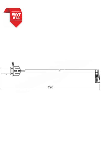 Contatto segnalazione usura pastiglie bremsi WI0723