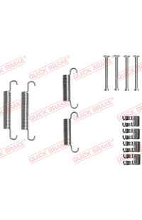 Kit accessori, Ganasce freno stazionamento QUICK BRAKE 6304-105-0839