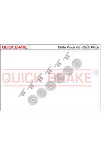 Kit accessori, Ganasce freno QUICK BRAKE 6304-6858K