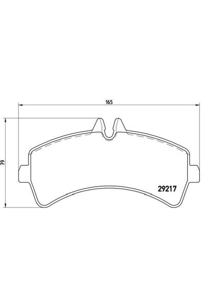 Kit pastiglie freno, Freno a disco BREMBO 65-P 50 060