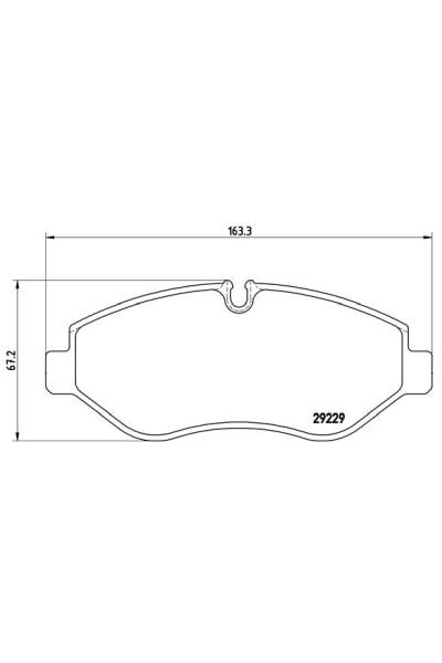 Kit pastiglie freno, Freno a disco BREMBO 65-P A6 026