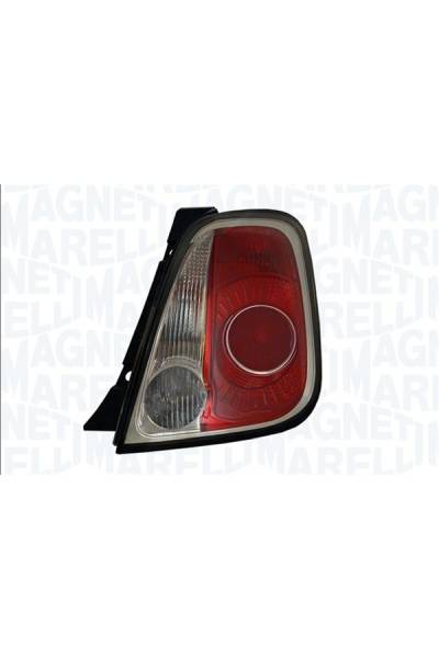 FANALE P/DX FIAT 500 07/07> BORDO NERO magneti marelli 95-714027040886