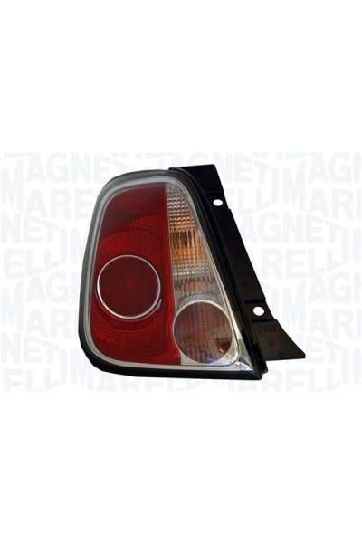 FANALE P/SX FIAT 500 07/07> BORDO NERO magneti marelli 95-714027040787