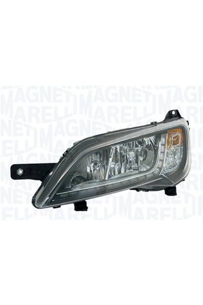 FARO DX H7 C/DRL A LED C/CORNICE NERA PEUGEOT BOXER 01/14> magneti marelli 95-712501211129