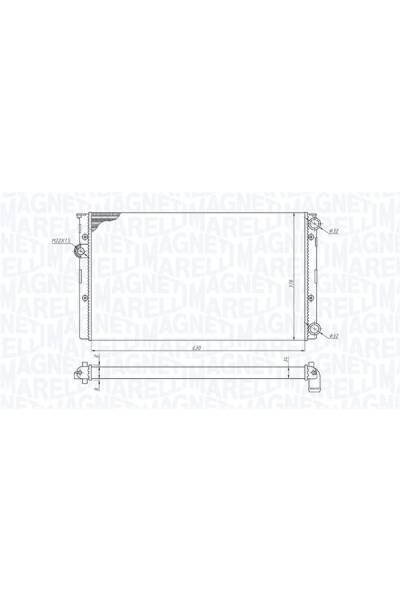 Radiatore, Raffreddamento motore magneti marelli 95-350213191100